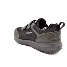 J´Hayber Chanal Black | Zapatilla deportiva velcro | Ultraligera