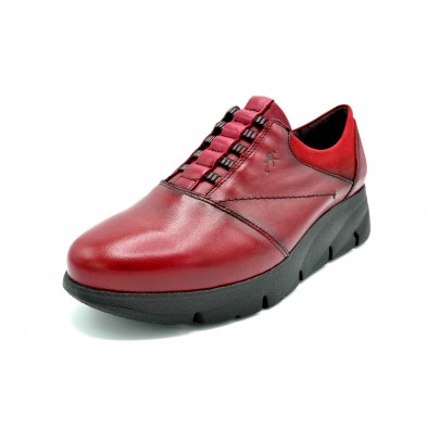Fluchos Bona F1357 Picota | Zapato de piel con cuña | Cierre elástico