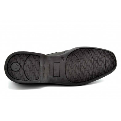 Pitillos 815 Negro | Zapato de vestir de piel con cordones