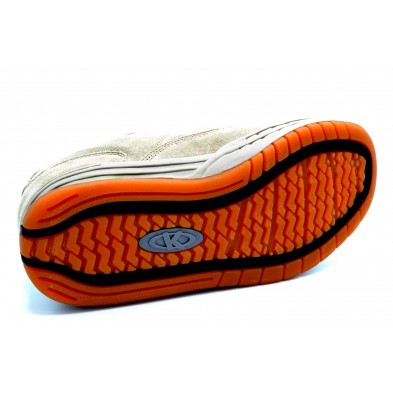 Kelme Flux piedra | Zapatilla deportiva de piel para hombre
