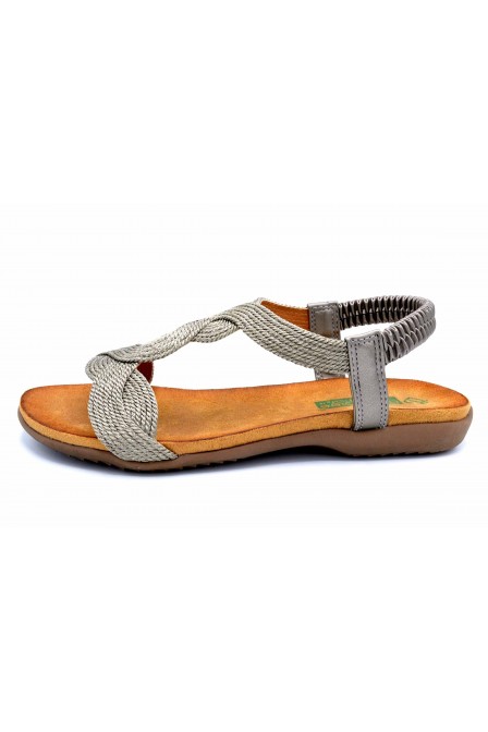 Amarpies ABZ21378 Plomo | Sandalia planta GEL