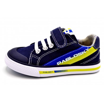 Pablosky 967720 canvas navy | Zapatilla de lona para niño