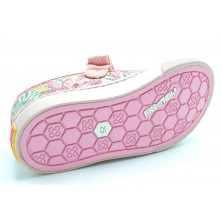 Pablosky 968070 rosa glitter | Mercedita de lona para niña