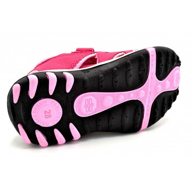 Pablosky 969870 fucsia | Sandalia puntera cerrada para niña