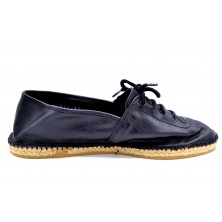Kelme 74044 negro | Alpargata de piel unisex