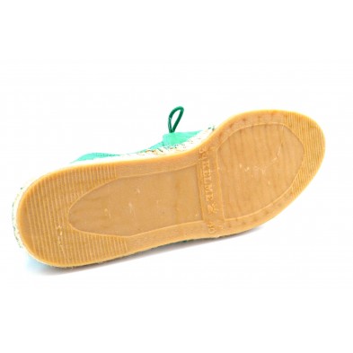 Kelme 74044 verde | Alpargata de piel unisex