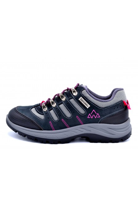 Notton 7001s gris/rosa | Zapatilla impermeable de trekking