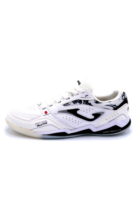 Joma FS Reactive blanco | Zapatilla de piel para fútbol sala