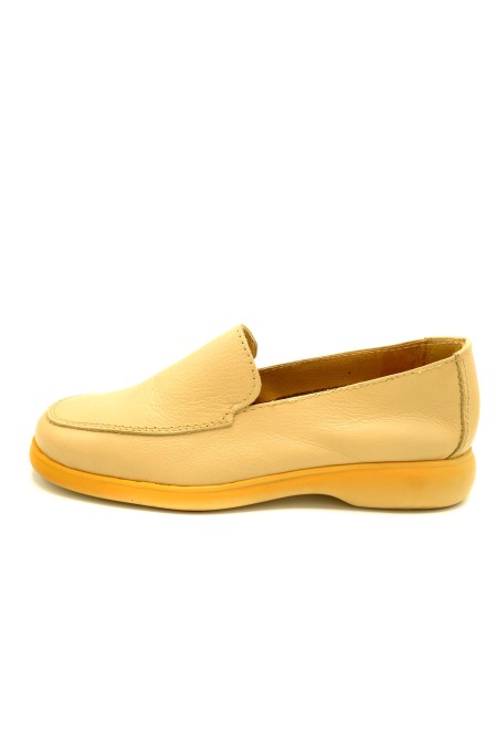 Niagara 301 Beig | Mocasín de piel para mujer (T)