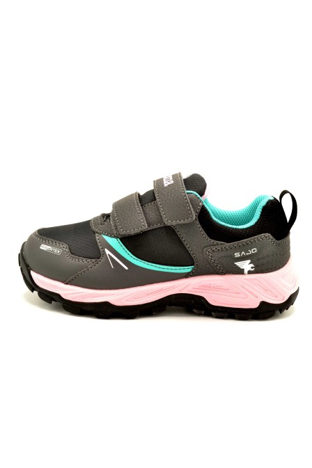 Joma Sajo JR Aislatex Gris Rosa | Zapatillas de trail impermeables para niñas