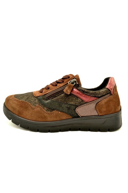 Tamicus Keily 09 Moca | Zapato casual de piel para mujer