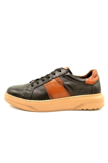 Fluchos F2043 Boston negro | Zapato sport casual de piel