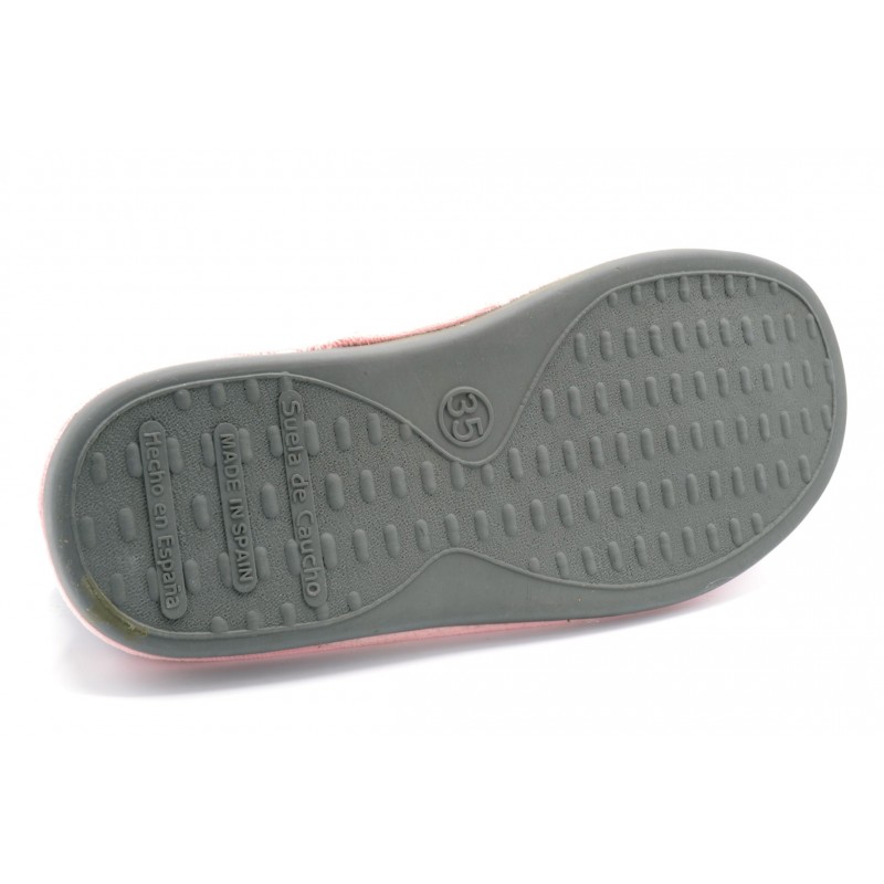 Niagara 4054 gris - Zapatilla invierno de relax