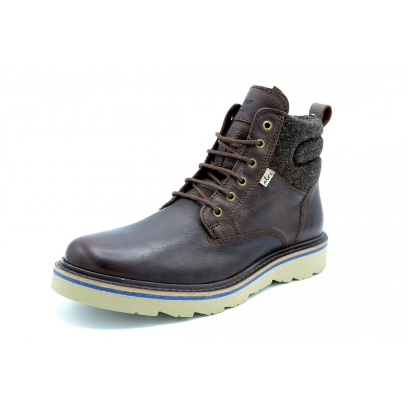 Alex 3388 - Bota casual urbanita de piel