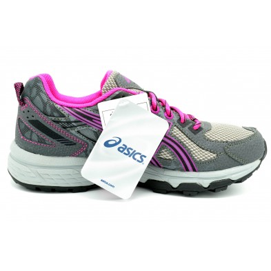 ASICS Gel venture 6 gs carbon/pink