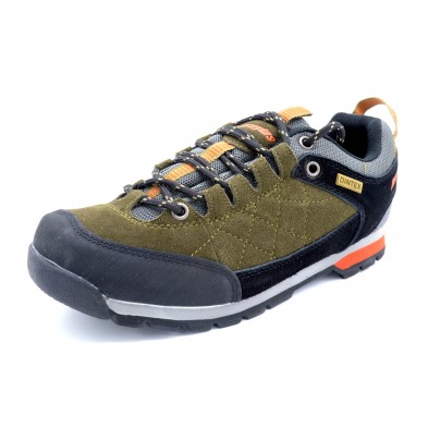 Praylas Layna Kaki/Negro - Zapatilla Treking con membrana impermeable
