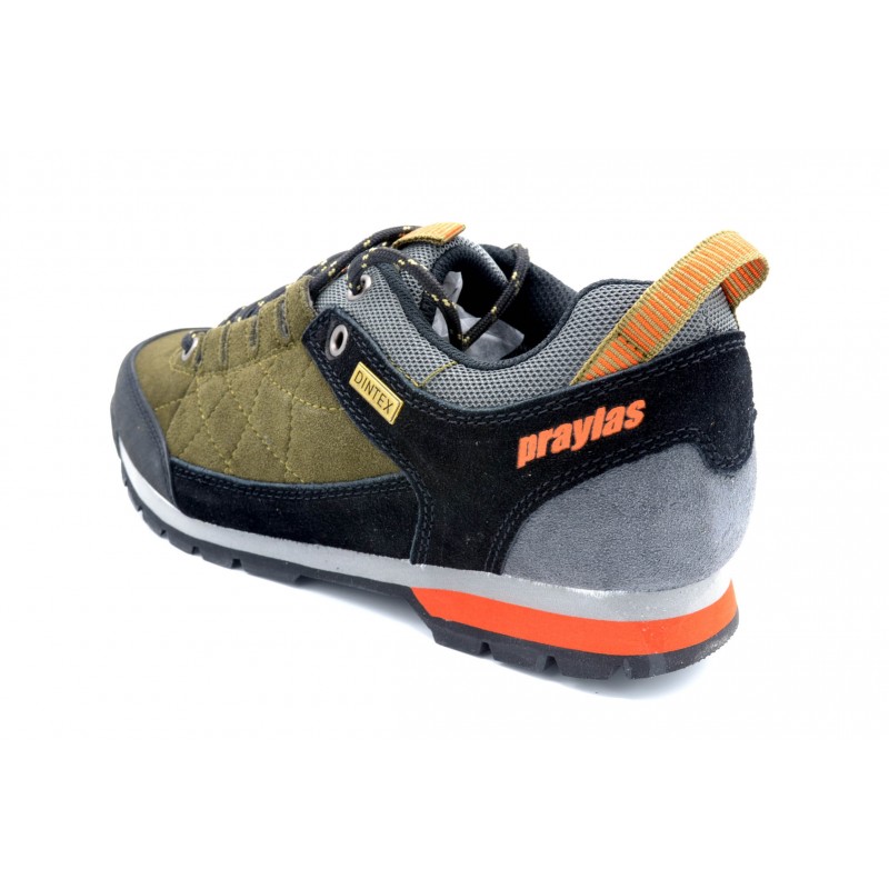 Praylas Layna Kaki/Negro - Zapatilla Treking con membrana impermeable
