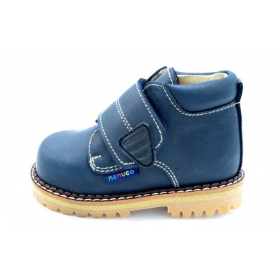 Nenuco 3067 - Bota anatómica de piel para niño