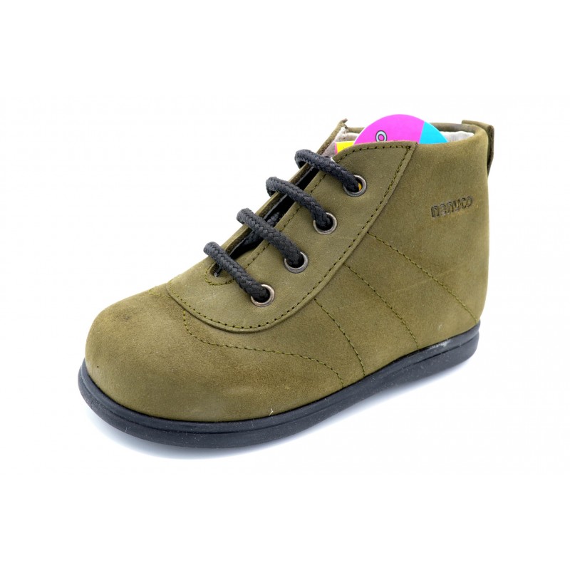 Nenuco 1132 - Bota unisex de piel con plantilla anatómica