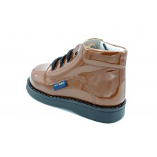 Nenuco 3039 Charol cuero - Bota de charol para niña