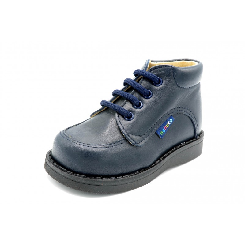 Nenuco 3043 - Botita de piel unisex con cordones