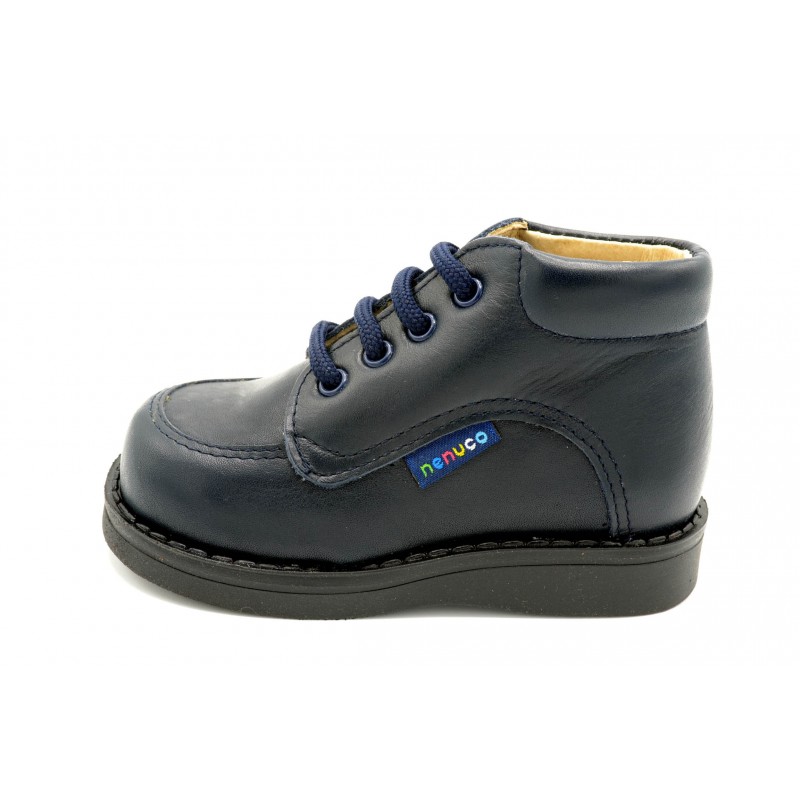 Nenuco 3043 - Botita de piel unisex con cordones