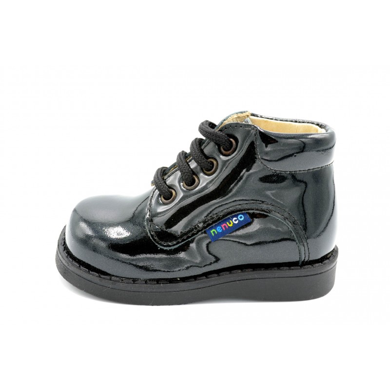 Nenuco 3045 gris - Botita de Charol para niña