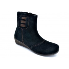 Sweden Kle Karlina Negro - Botin de piel