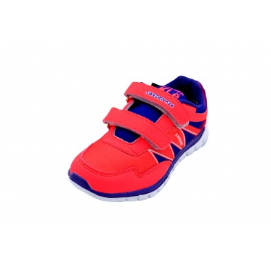 Sweden Kle Star fuxia - Deportivo de velcro para niña