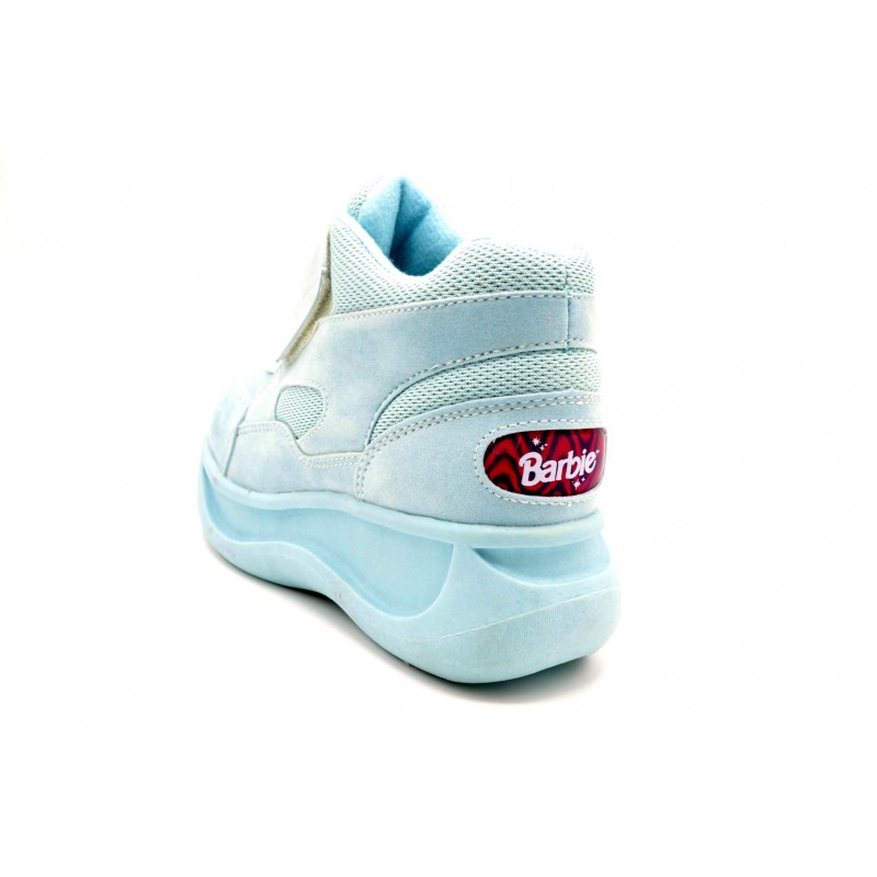 Barbie Gimmie Blue Bota plataforma para niña