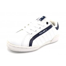 Kelme Minuss Leather - Zapatilla deportiva de piel para niño.