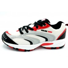 Kelme Storm blanco/negro - Zapatilla deportiva running para niño