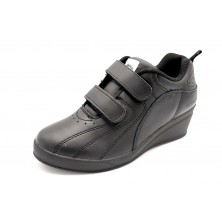 Kelme New Patty V 2018 Negro- Deportivo de velcro con cuña