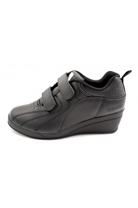 Kelme New Patty V 2018 Negro- Deportivo de velcro con cuña