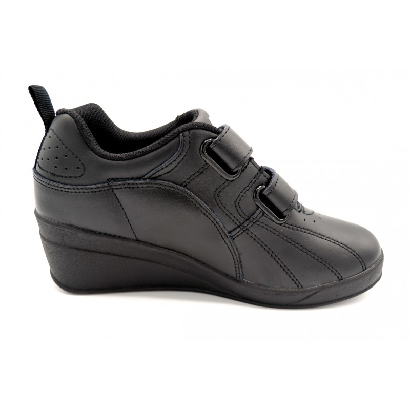 Kelme New Patty V 2018 Negro- Deportivo de velcro con cuña