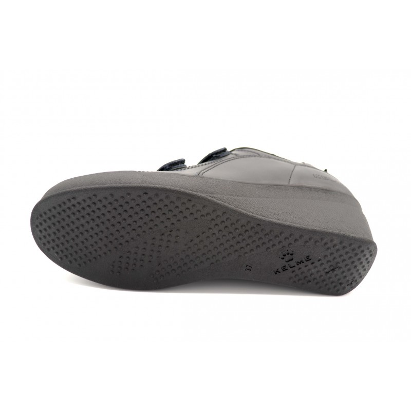 Kelme New Patty V 2018 Negro- Deportivo de velcro con cuña