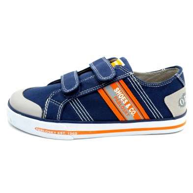 Pablosky 902620 - Zapatilla de lona con puntera de goma Pablosky 902620 - Zapatilla de lona con puntera de goma