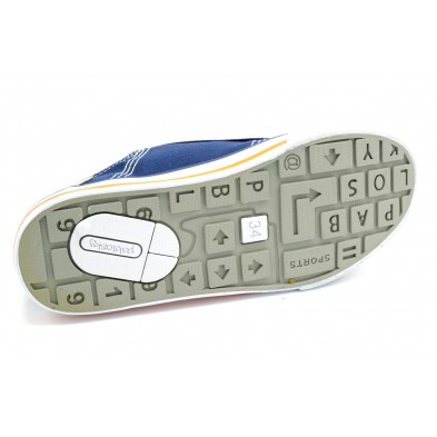 Pablosky 902620 - Zapatilla de lona con puntera de goma