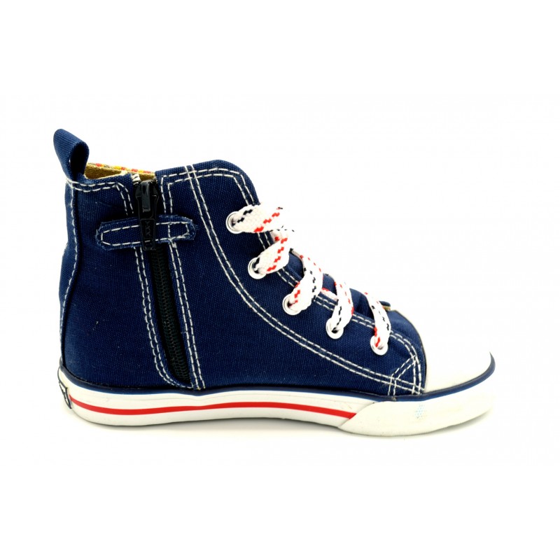 Pablosky 978620 - Bota de lona con plantilla de piel extraible