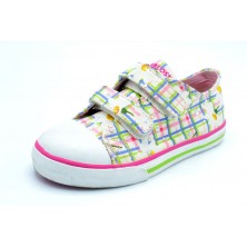 Pablosky 968860 - Zapatilla de lona con puntera de goma