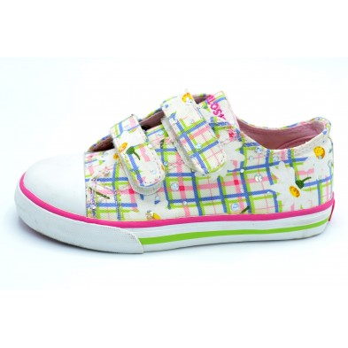 Pablosky 968860 - Zapatilla de lona con puntera de goma