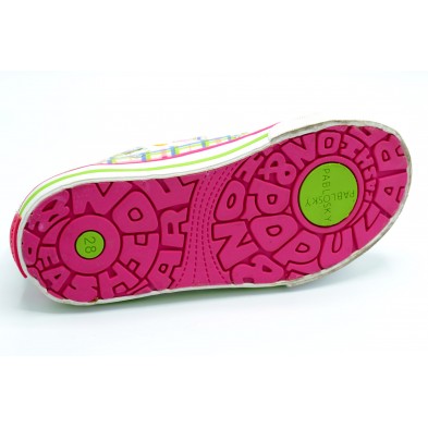 Pablosky 968860 - Zapatilla de lona con puntera de goma