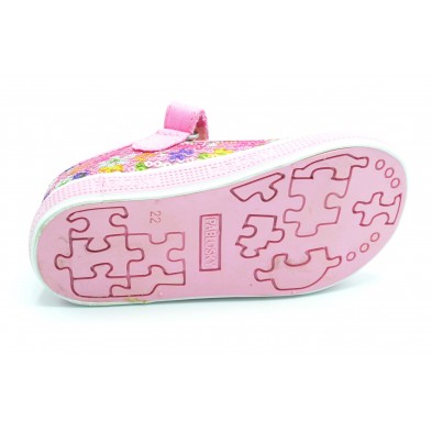 Pablosky 982570 - Mercedita de lona-lentejuelas