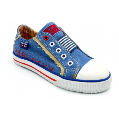 Pablosky 979140 - Zapatilla de lona con puntera de goma