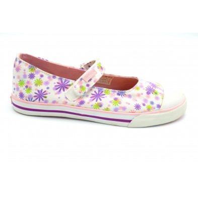 Pablosky 876800 - Mercedita de lona, plantilla extraible de piel