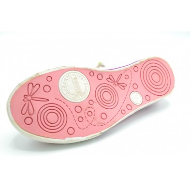 Pablosky 876800 - Mercedita de lona, plantilla extraible de piel