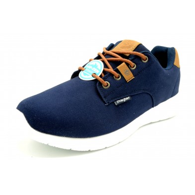 J´Hayber Chasido Navy - Zapato sport de cordones con plantilla foam