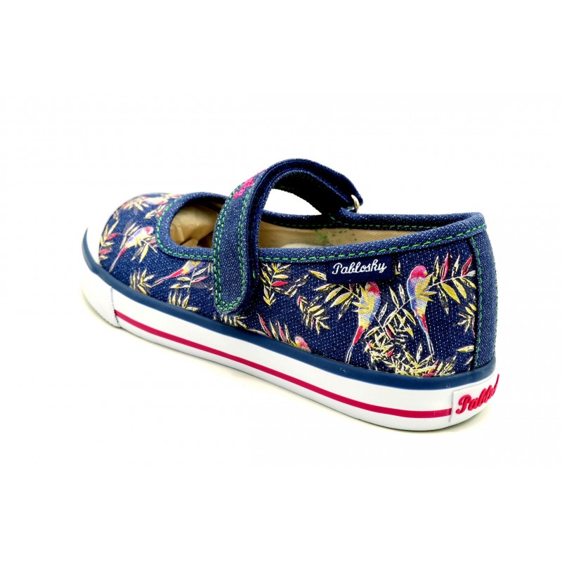 Pablosky 948620 Canvas Denim - Mercedita de lona