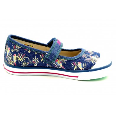 Pablosky 948620 Canvas Denim - Mercedita de lona