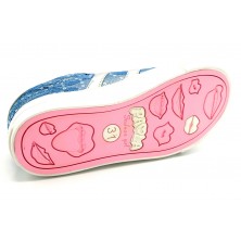 Pablosky 949220 Navy Lace - Zapatilla de lona